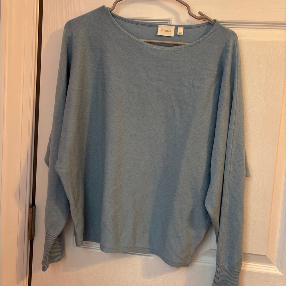 Cyrus Blue Lightweight Sweater